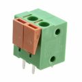 1776259-2 - 0.197 5.00mm Green Bulk Polyamide (PA66), Nylon 6/6 Through Hole Vertical with Board Screwless - Leg Spring, Push-In Spring 1 Levels 14-22 AWG Buchanan