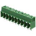1935857 - 0.197 5.00mm Green Bulk Polyamide (PA), Nylon Through Hole Horizontal with Board Screw - Rising Cage Clamp 1 Levels 12-20 AWG COMBICON PT