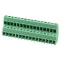 1751536 - 0.138 3.50mm Green Bulk Polyamide (PA), Nylon Through Hole Horizontal with Board Screw - Rising Cage Clamp 2 Levels 16-30 AWG COMBICON MKKDS
