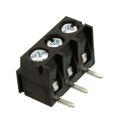 0395433103 - 0.197 5.00mm Black Bulk Polyamide (PA66), Nylon 6/6 Through Hole Vertical with Board Screw - Rising Cage Clamp 1 Levels 16-24 AWG Eurostyle ESE 39543