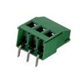 691215700003 - 0.197 5.00mm Green Bulk Polyamide (PA66), Nylon 6/6 Through Hole Vertical with Board Screw - Rising Cage Clamp 1 Levels 12-30 AWG WR-TBL Series 2157