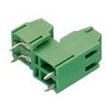 691230310004 - 0.150 3.81mm Green Bulk Polyamide (PA66), Nylon 6/6 Through Hole Horizontal with Board Screw - Rising Cage Clamp 2 Levels 16-24 AWG WR-TBL Series 2303