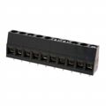 0395443010 - 0.200 5.08mm Black Bulk Polyamide (PA66), Nylon 6/6 Through Hole Horizontal with Board Screw - Rising Cage Clamp 1 Levels 12-30 AWG Eurostyle ESE 39544