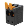 2453690000 - 0.394 10.00mm Black Bulk Thermoplastic, Wemid Through Hole Horizontal with Board Screwless - Leg Spring, Push-In Spring 1 Levels 6-18 AWG Omnimate LUF