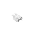 1-2834331-2 - 0.256 6.50mm White Tape &amp; Reel (TR) Thermoplastic Board Cutout, Surface Mount Horizontal with Board, Bottom Entry Screwless - Leg Spring, Push-In Spring 1 Levels 18-24 AWG WireMate, Buchanan