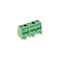 691243200003 - 0.276 7.00mm Green Bulk Polyamide (PA66), Nylon 6/6 Through Hole Vertical with Board Screw - Rising Cage Clamp 1 Levels 16-30 AWG WR-TBL Series 2432