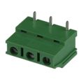 691253400003 - 0.300 7.62mm Green Bulk Polyamide (PA66), Nylon 6/6 Through Hole Vertical with Board Screw - Rising Cage Clamp 1 Levels 12-30 AWG WR-TBL Series 2534