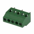 691245610003 - 0.400 10.16mm Green Bulk Polyamide (PA66), Nylon 6/6 Through Hole Horizontal with Board Screw - Rising Cage Clamp 1 Levels 12-30 AWG WR-TBL Series 2456