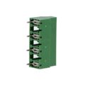 691245810004 - 0.394 10.00mm Green Bulk Polyamide (PA66), Nylon 6/6 Through Hole Horizontal with Board Screw - Rising Cage Clamp 1 Levels 12-30 AWG WR-TBL Series 2458
