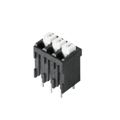 1874610000 - 0.138 3.50mm Black Tape &amp; Reel (TR) Liquid Crystal Polymer (LCP), Glass Filled Through Hole Vertical with Board Screwless - Push Button Clamp 1 Levels 16-24 AWG Omnimate LSF-SMT