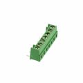 284094-7 - 0.200 5.08mm Green Bulk Polyamide (PA66), Nylon 6/6 Through Hole Vertical with Board Screw - Rising Cage Clamp 1 Levels 16-30 AWG Buchanan