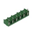 691243200006 - 0.276 7.00mm Green Bulk Polyamide (PA66), Nylon 6/6 Through Hole Vertical with Board Screw - Rising Cage Clamp 1 Levels 16-30 AWG WR-TBL Series 2432