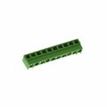 1-284094-0 - 0.200 5.08mm Green Bulk Polyamide (PA66), Nylon 6/6 Through Hole Vertical with Board Screw - Rising Cage Clamp 1 Levels 16-30 AWG Buchanan