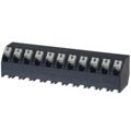 1884670000 - 0.197 5.00mm Black Tube Liquid Crystal Polymer (LCP), Glass Filled Through Hole 45° (135°) Angle with Board Screwless - Push Button Clamp 1 Levels 16-24 AWG Omnimate LSF-SMT