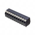 1884450000 - 0.197 5.00mm Black Tube Liquid Crystal Polymer (LCP), Glass Filled Through Hole 45° (135°) Angle with Board Screwless - Push Button Clamp 1 Levels 16-24 AWG Omnimate LSF-SMT