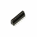 1546073-8 - 0.200 5.08mm Black Bulk Polyamide (PA66), Nylon 6/6 Through Hole Vertical with Board Screw - Rising Cage Clamp 1 Levels 12-30 AWG Buchanan