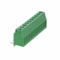 1-284414-0 - 0.138 3.50mm Green Tray Polyamide (PA66), Nylon 6/6 Through Hole Vertical with Board Screw - Rising Cage Clamp 1 Levels 12-30 AWG Buchanan