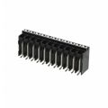 1824284 - 0.150 3.81mm Black Tape &amp; Reel (TR) Liquid Crystal Polymer (LCP) Surface Mount Vertical with Board Screwless - Leg Spring, Push-In Spring 1 Levels 16-24 AWG COMBICON SPT-SMD