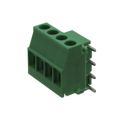 1707247 - 0.197 5.00mm Green Bulk Polyamide (PA), Nylon Through Hole Horizontal with Board Screw - Rising Cage Clamp 1 Levels 12-30 AWG COMBICON MKDSO