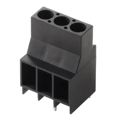 1356950000 - 0.250 6.35mm Black Bulk Thermoplastic, Wemid Through Hole Horizontal with Board Screw - Clamping Yoke, Tension Sleeve 1 Levels 10-26 AWG Omnimate LL