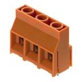 1724690000 - 0.375 9.53mm Orange Bulk Thermoplastic, Wemid Through Hole Horizontal with Board Screw - Clamping Yoke, Tension Sleeve 1 Levels 10-26 AWG LL