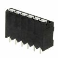 1823340 - 0.150 3.81mm Black Tape &amp; Reel (TR) Liquid Crystal Polymer (LCP) Through Hole Vertical with Board Screwless - Leg Spring, Push-In Spring 1 Levels 16-24 AWG COMBICON SPT-THR