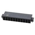 14011113102000 - 0.100 2.54mm Black Cut Tape (CT) Liquid Crystal Polymer (LCP), Glass Filled Surface Mount Horizontal with Board Screwless - Spring Cage, Tension Clamp 1 Levels 20-26 AWG har-flexicon®