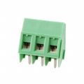 1733583 - 0.200 5.08mm Green Bulk Polyamide (PA), Nylon Through Hole 35° (145°) Angle with Board Screw - Rising Cage Clamp 1 Levels 14-30 AWG COMBICON SMKDSP