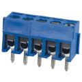 OSTTE050161 - 0.138 3.50mm Blue Bulk Thermoplastic Through Hole Horizontal with Board Screw - Leaf Spring, Wire Guard 1 Levels 16-26 AWG OSTTE