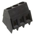 1546074-3 - 0.200 5.08mm Black Bulk Polyamide (PA66), Nylon 6/6 Through Hole 35° (145°) Angle with Board Screw - Rising Cage Clamp 1 Levels 12-30 AWG Buchanan