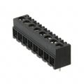 1776113-8 - 0.150 3.81mm Black Bulk Polyamide (PA), Nylon Through Hole Horizontal with Board Screw - Rising Cage Clamp 1 Levels 16-28 AWG Buchanan