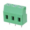 EB147A-03-M - 0.295 7.50mm Green Bulk Polyamide (PA66), Nylon 6/6 Through Hole Horizontal with Board Screw - Rising Cage Clamp 1 Levels 12-26 AWG EB