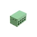 EB163A-04-C - 0.197 5.00mm Green Bulk Polyamide (PA), Nylon Through Hole Horizontal with Board Screwless - Leg Spring, Push-In Spring 1 Levels 12-24 AWG EB