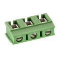 691137910004 - 0.295 7.50mm Green Bulk Polyamide (PA66), Nylon 6/6 Through Hole Horizontal with Board Screw - Pressure Clip 1 Levels 12-30 AWG WR-TBL Series 1379