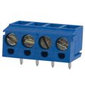 OSTTB040161 - 0.197 5.00mm Blue Bulk Thermoplastic Through Hole Vertical with Board Screw - Leaf Spring, Wire Guard 1 Levels 14-22 AWG OSTTB