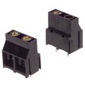 1724700000 - 0.375 9.53mm Black Bulk Thermoplastic, Wemid Through Hole Horizontal with Board Screw - Clamping Yoke, Tension Sleeve 1 Levels 10-26 AWG LL