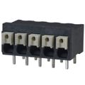 1824650000 - 0.150 3.81mm Black Tube Liquid Crystal Polymer (LCP), Glass Filled Through Hole Horizontal with Board Screwless - Push Button Clamp 1 Levels 16-24 AWG Omnimate LSF-SMT