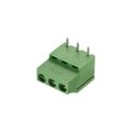 691253700003 - 0.197 5.00mm Green Bulk Polyamide (PA66), Nylon 6/6 Through Hole Vertical with Board Screw - Rising Cage Clamp 1 Levels 12-30 AWG WR-TBL Series 2537