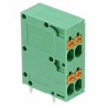 1841490 - 0.138 3.50mm Green Bulk Polyamide (PA), Nylon Through Hole Horizontal with Board Screwless - Leg Spring, Push-In Spring 14-26 AWG COMBICON SPT