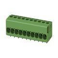 1017499 - 0.200 5.08mm Green Bulk Through Hole Horizontal with Board Screw - Rising Cage Clamp 1 Levels 12-24 AWG COMBICON TDPT