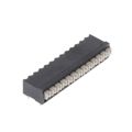 1870380000 - 0.138 3.50mm Black Tube Liquid Crystal Polymer (LCP), Glass Filled Through Hole Horizontal with Board Screwless - Push Button Clamp 1 Levels 16-24 AWG Omnimate LSF-SMT