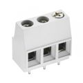 691256610003 - 0.400 10.16mm Gray Bulk Polyamide (PA66), Nylon 6/6, Glass Filled Through Hole Horizontal with Board Screw - Rising Cage Clamp 1 Levels 6-20 AWG WR-TBL Series 2566