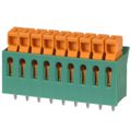 1706248 - 0.150 3.81mm Green Bulk Polyamide (PA), Nylon Through Hole Horizontal with Board Screwless - IDC 1 Levels 22-28 AWG COMBICON IDC