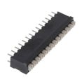 1870910000 - 0.150 3.81mm Black Tube Liquid Crystal Polymer (LCP), Glass Filled Through Hole Vertical with Board Screwless - Push Button Clamp 1 Levels 16-24 AWG Omnimate LSF-SMT