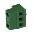 691216810101 - 0.394 10.00mm Green Bulk Polyamide (PA66), Nylon 6/6 Through Hole Horizontal with Board Screw - Rising Cage Clamp 1 Levels 12-30 AWG WR-TBL 2168