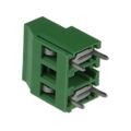 691254610002 - 0.400 10.16mm Green Bulk Polyamide (PA66), Nylon 6/6 Through Hole Horizontal with Board Screw - Rising Cage Clamp 1 Levels 12-30 AWG WR-TBL Series 2546