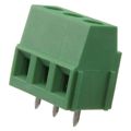 EB20-03-C - 0.197 5.00mm Green Bulk Thermoplastic Through Hole Horizontal with Board Screw - Rising Cage Clamp 1 Levels 12-24 AWG EB