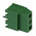 691252810101 - 0.394 10.00mm Green Bulk Polyamide (PA66), Nylon 6/6 Through Hole Horizontal with Board Screw - Rising Cage Clamp 1 Levels 12-30 AWG WR-TBL Series 2528