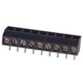 ED550/9DS - 0.138 3.50mm Gray Bulk Polyamide (PA), Nylon Through Hole Vertical with Board Screw - Leaf Spring, Wire Guard 1 Levels 16-28 AWG ED550/DS
