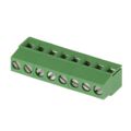 691216710008 - 0.197 5.00mm Green Bulk Polyamide (PA66), Nylon 6/6 Through Hole Horizontal with Board Screw - Rising Cage Clamp 1 Levels 12-30 AWG WR-TBL 2167